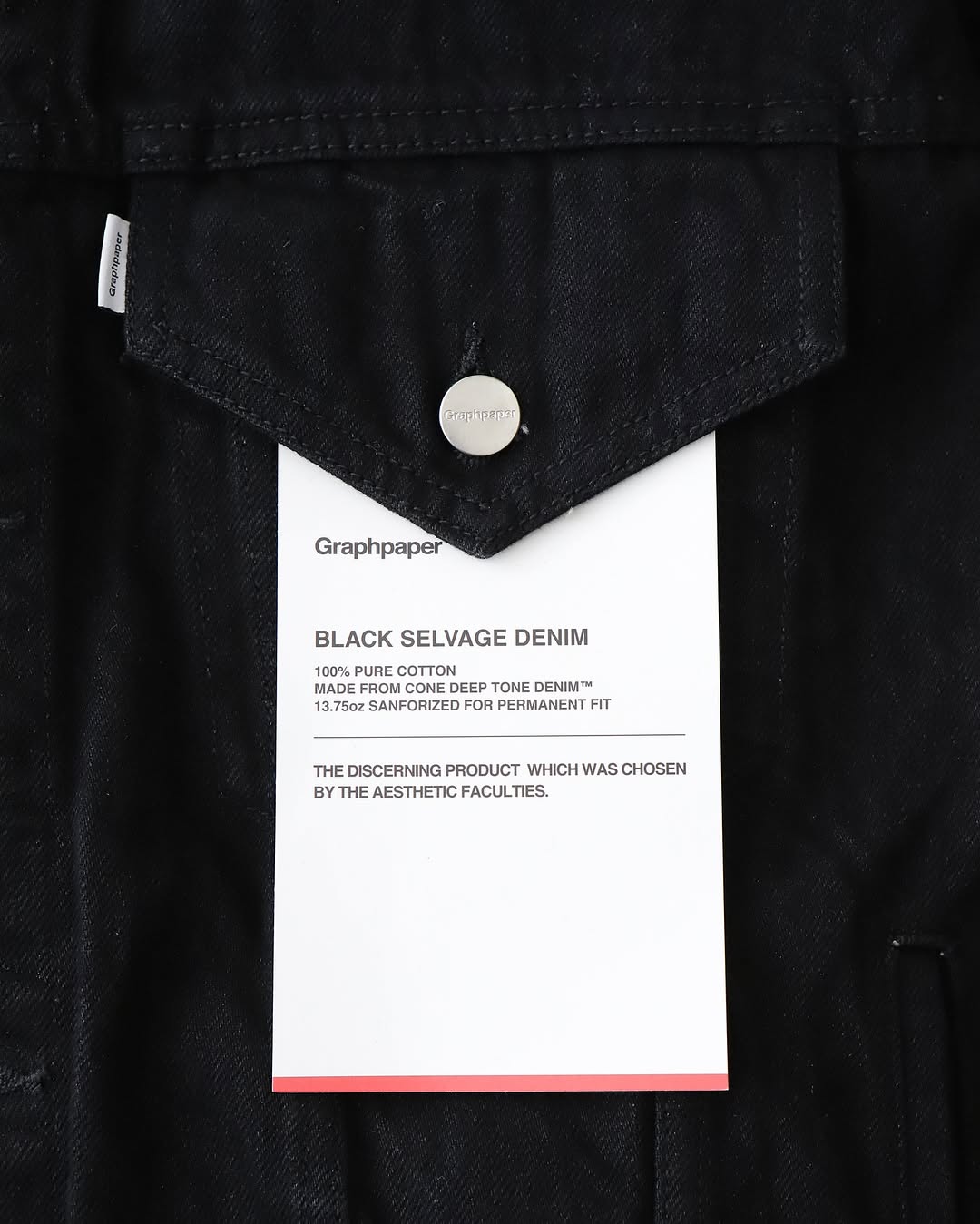 SELVAGE DENIM TRUCKER JACKET