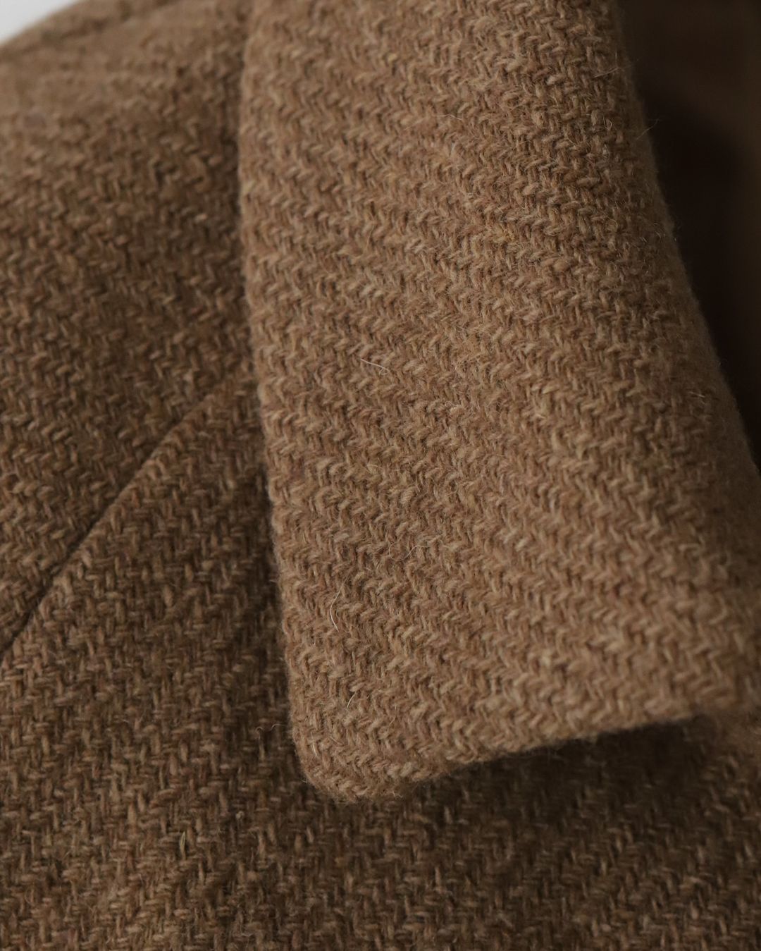 SOUTIEN COLLAR COAT SHORT TWEED