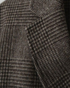 GORE-TEX WINDSTOPPER® GLEN CHECK LAPEL JACKET