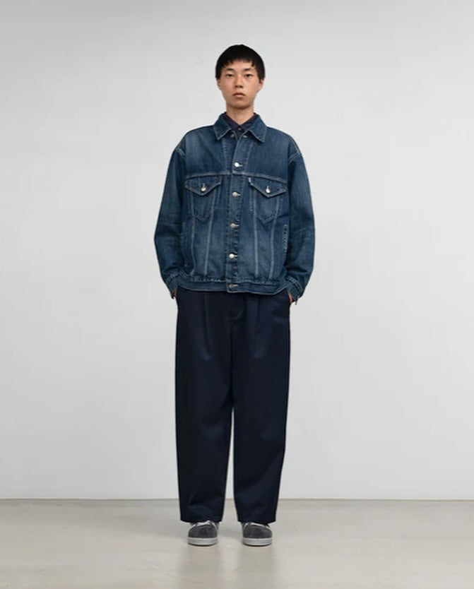 SELVAGE DENIM TRUCKER JACKET