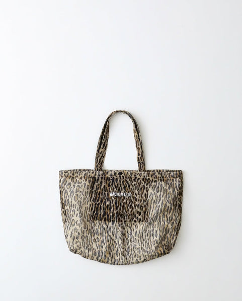 WACKO MARIA SPEAK EASY / LEOPARD MESH TOTE BAG – NCNR ONLINE STORE