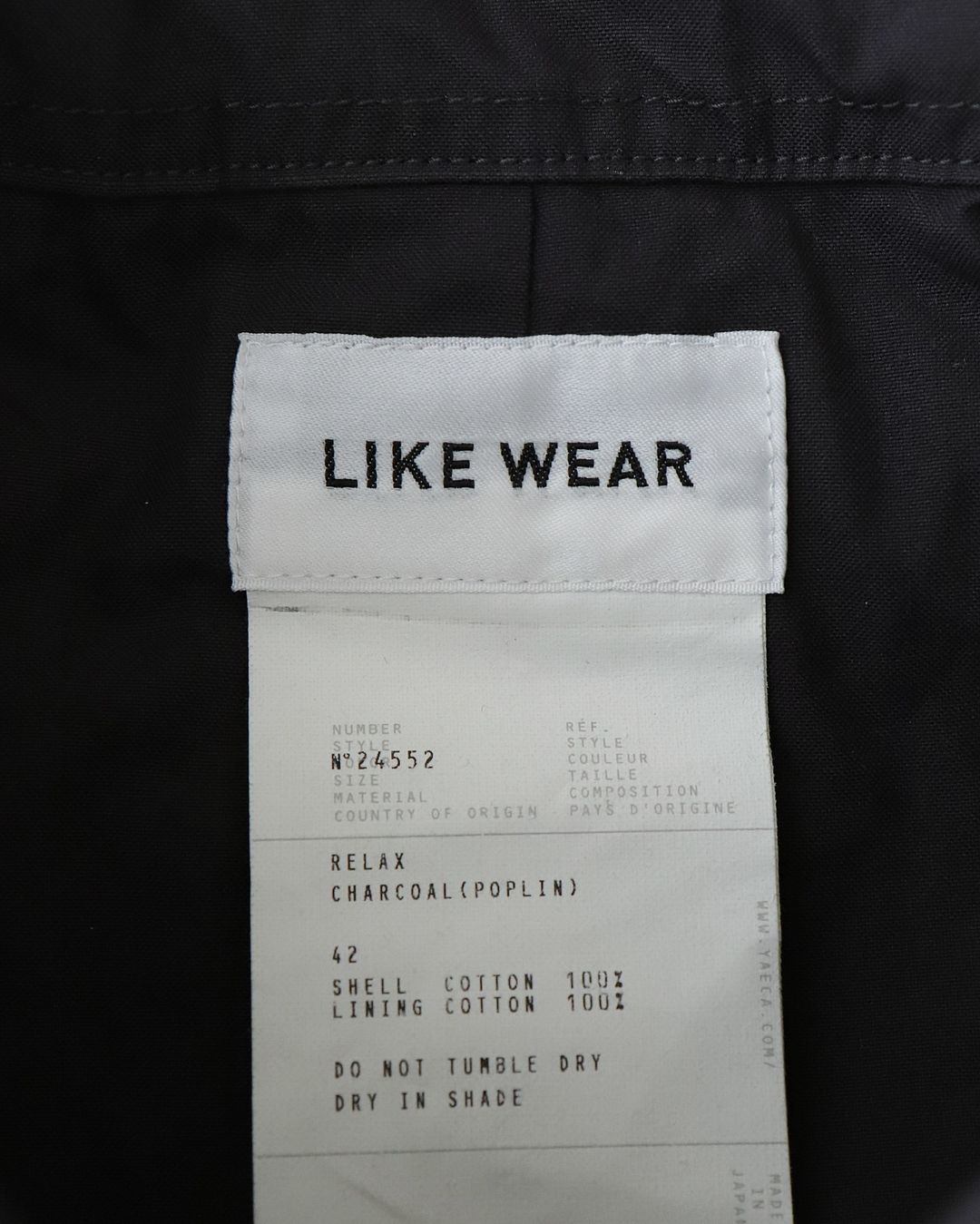 LIKE WEAR｜M-65 FIELD JACKET