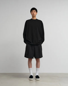 RECYCLED COTTON JERSEY L/S TEE
