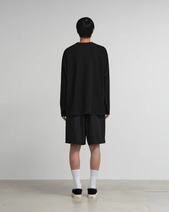 RECYCLED COTTON JERSEY L/S TEE