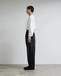 SELVAGE DENIM TWO TUCK TAPERED PANTS