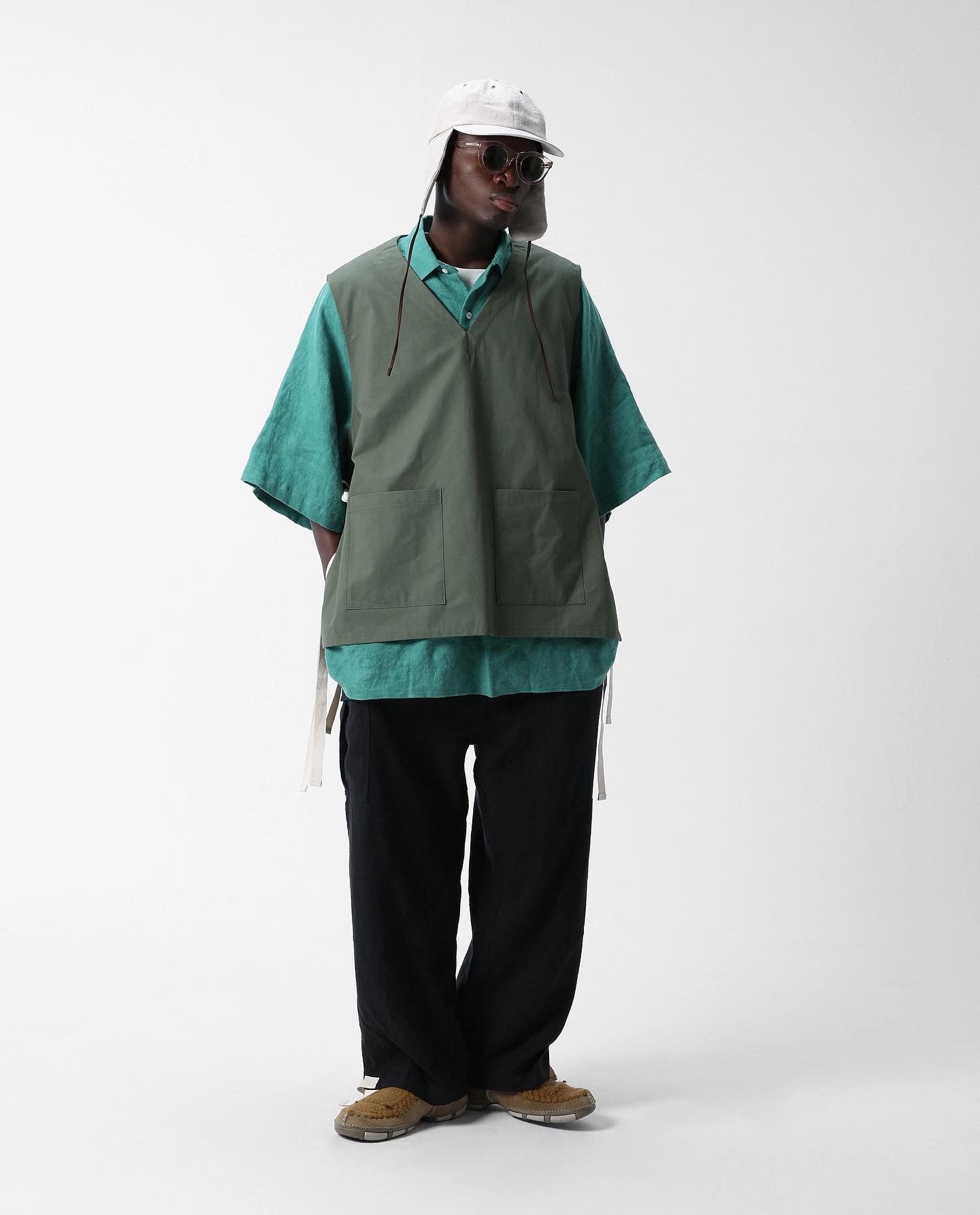 CARGO PANTS FRENCH LINEN