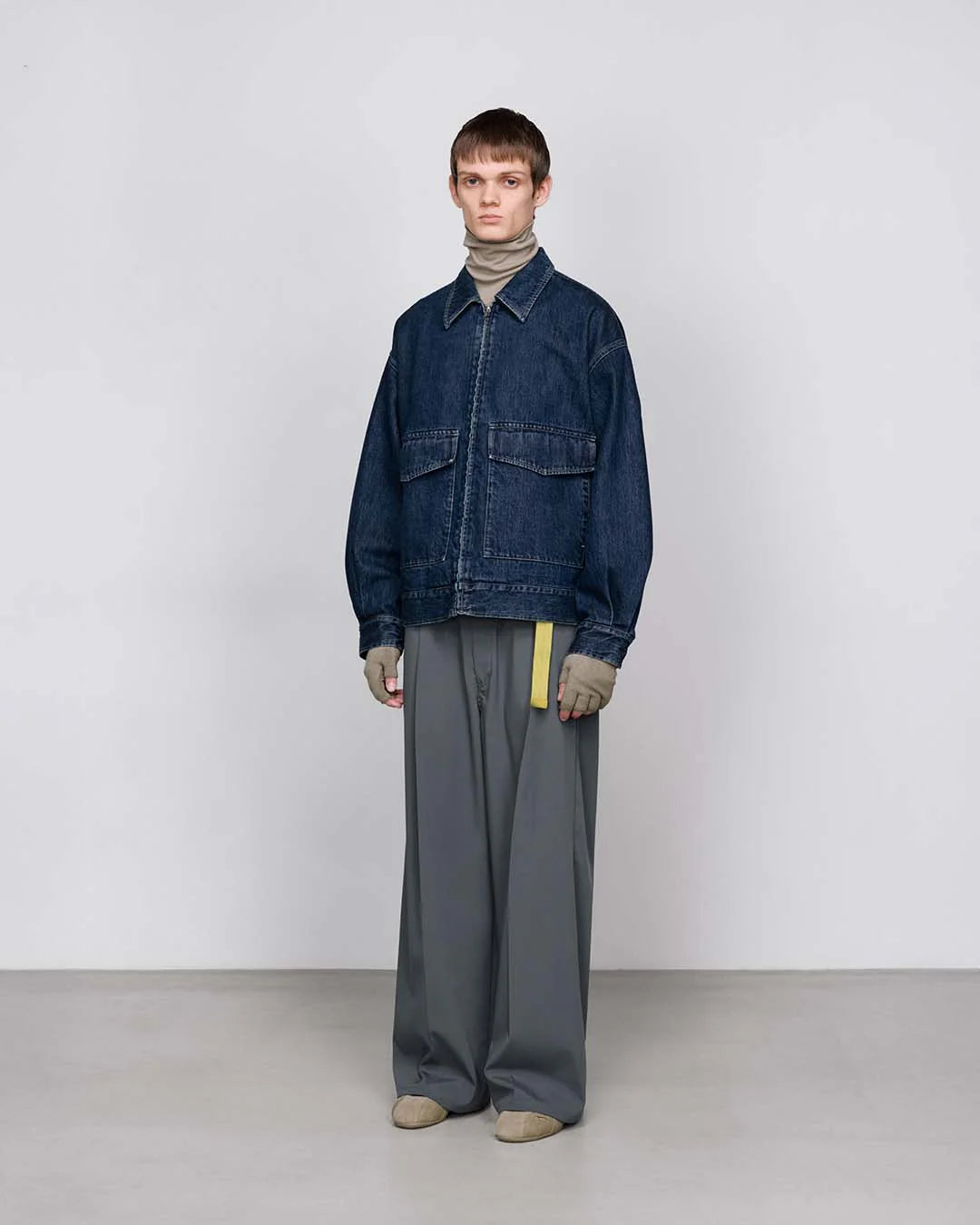 Graphpaper SEMI DULL OXFORD WIDE TROUSERS – NCNR ONLINE STORE