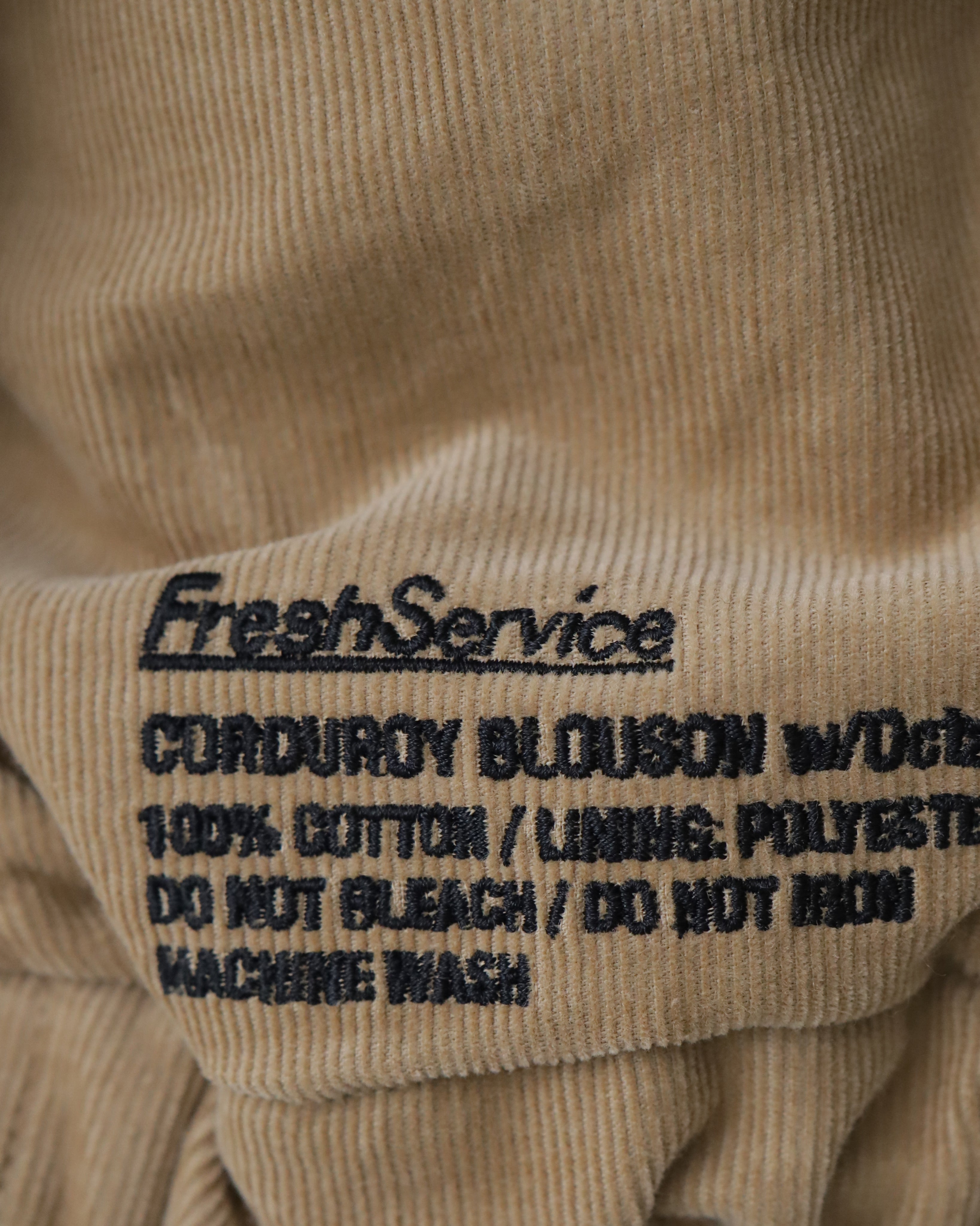 FreshService CORDUROY BLOUSON w/Octa® – NCNR WEB STORE