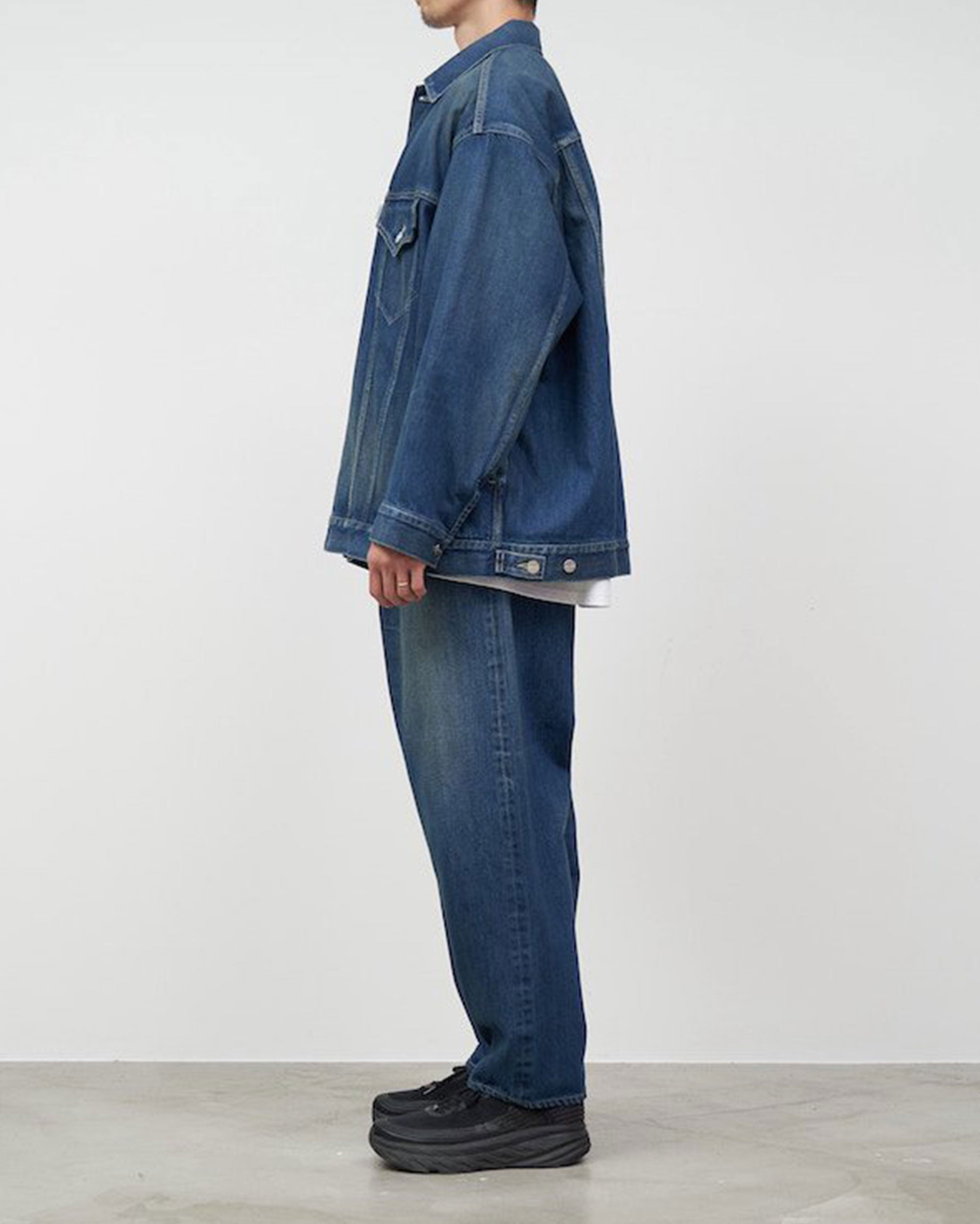 Graphpaper SELVAGE DENIM TWO TUCK TAPERED PANTS – NCNR WEB STORE