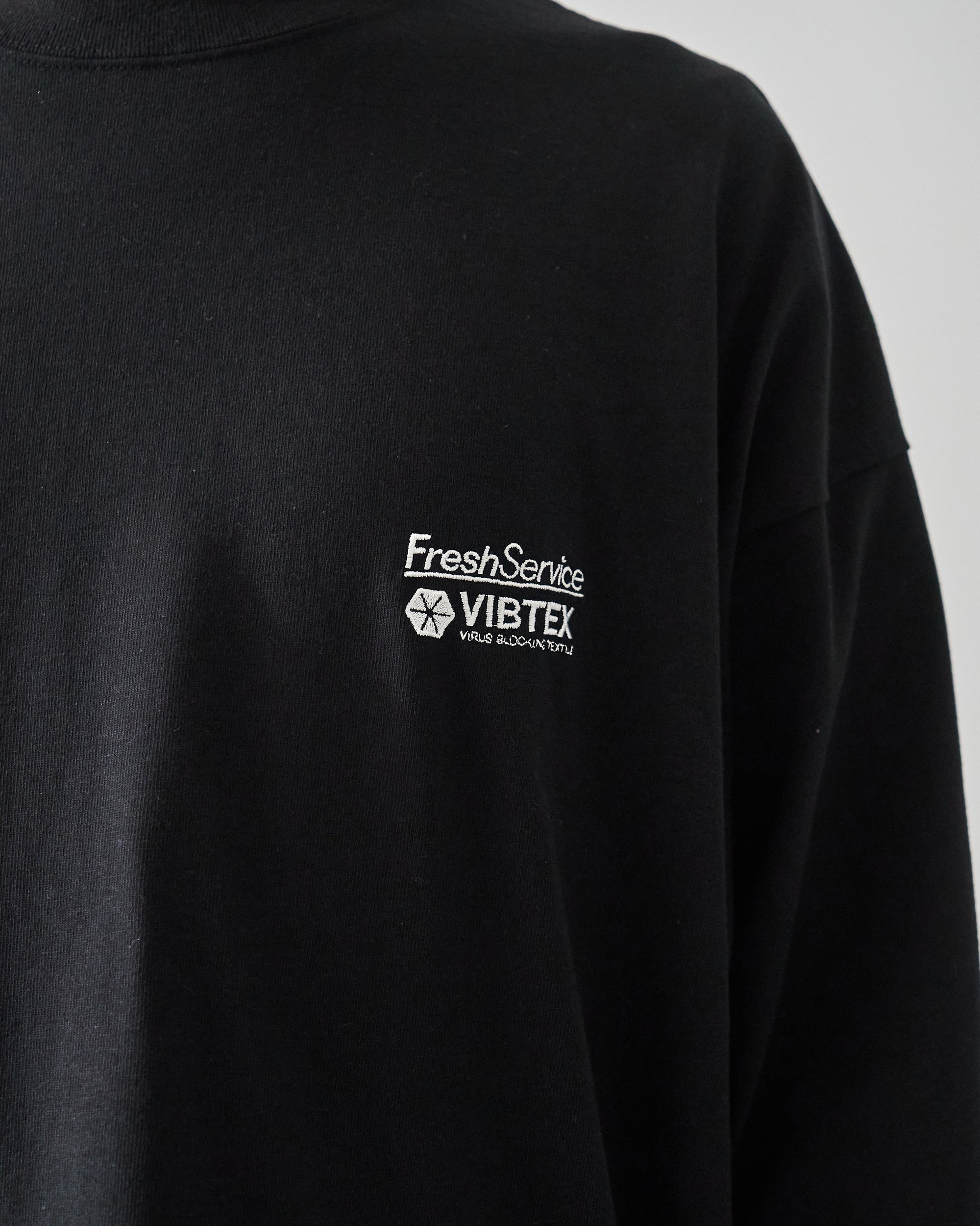 VIBTEX for FreshService L/S CREW NECK TEE