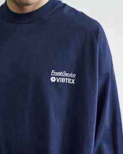 VIBTEX for FreshService L/S CREW NECK TEE