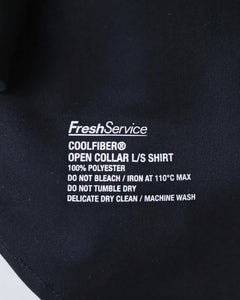 FreshService COOLFIBER OPEN COLLAR L/S SHIRT – NCNR WEB STORE