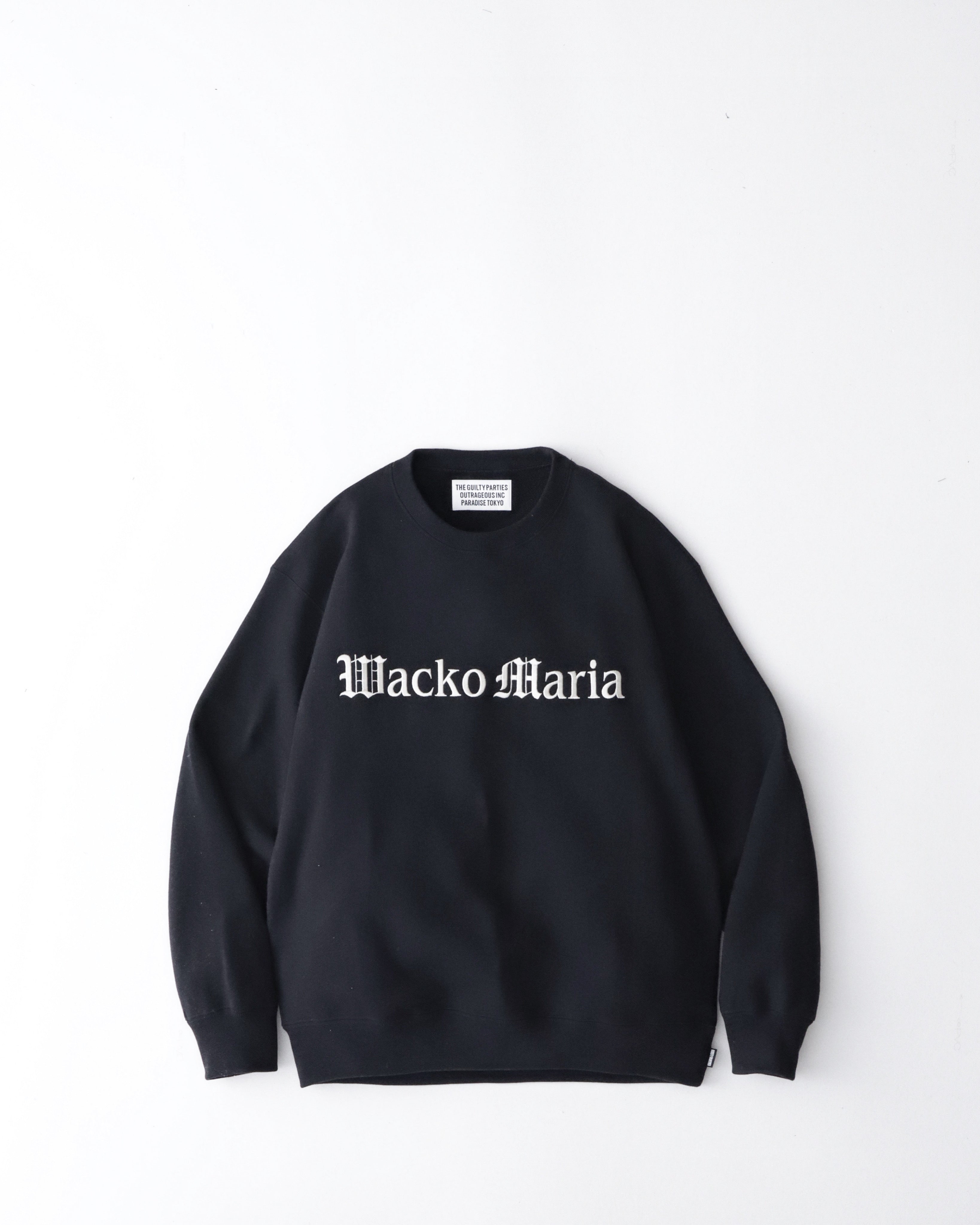 WACKO MARIA MIDDLE WEIGHT CREW NECK SWEAT SHIRT – NCNR WEB STORE