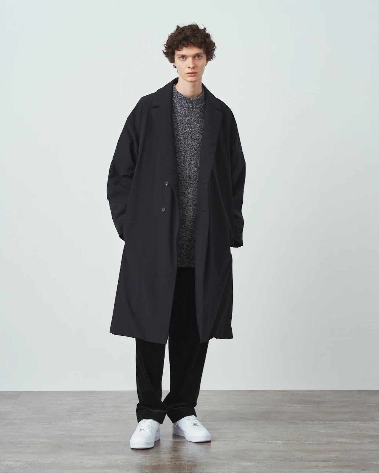 ASAKO NYLON SEMI DOUBLE COAT