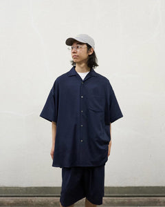 COOLFIBER OPEN COLLAR S/S SHIRT