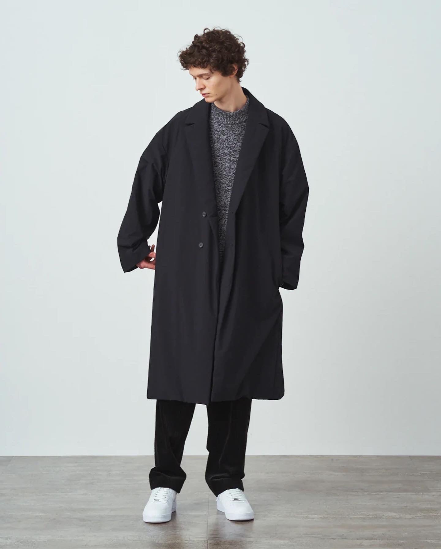 ASAKO NYLON SEMI DOUBLE COAT