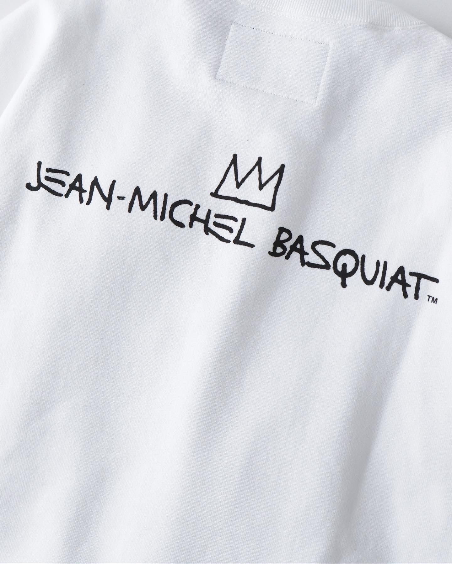 JEAN-MICHEL BASQUIAT / HEAVY WEIGHT CREW NECK SWEAT SHIRT