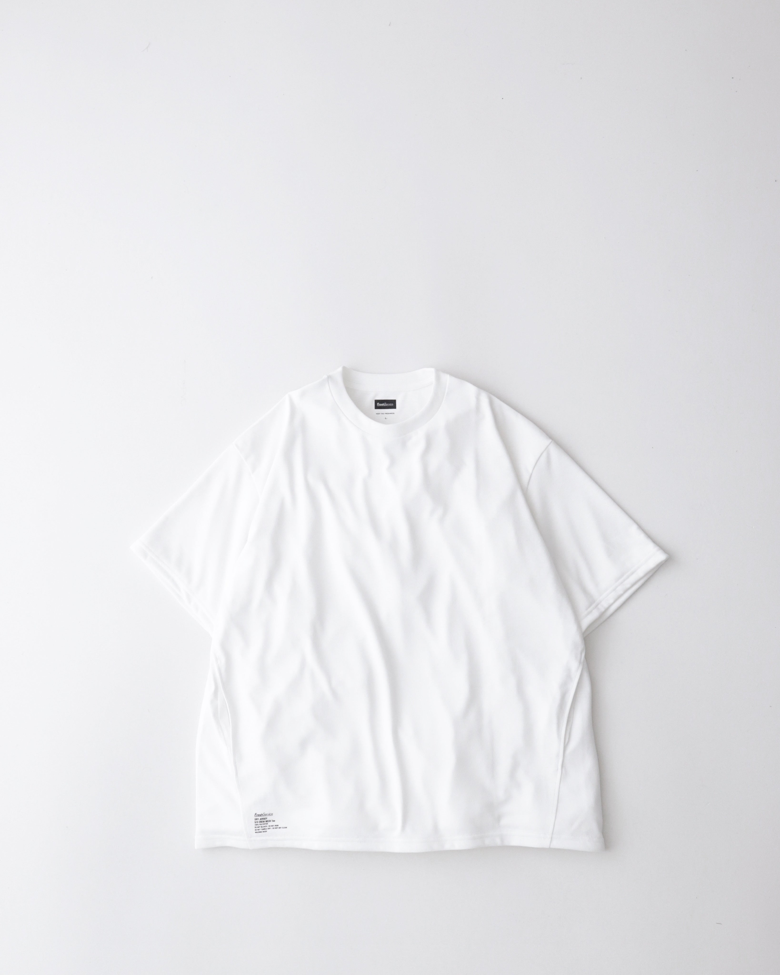 DRY JERSEY S/S CREW NECK TEE