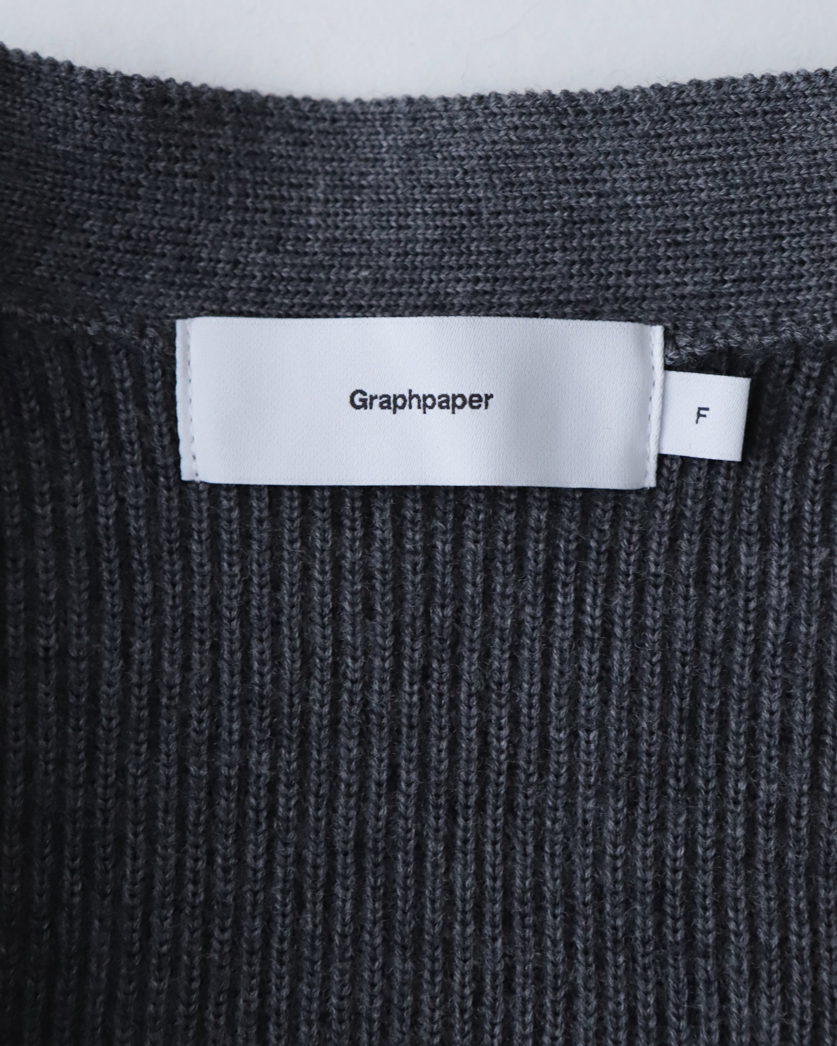 Graphpaper HIGH DENSITY KNIT CARDIGAN – NCNR WEB STORE