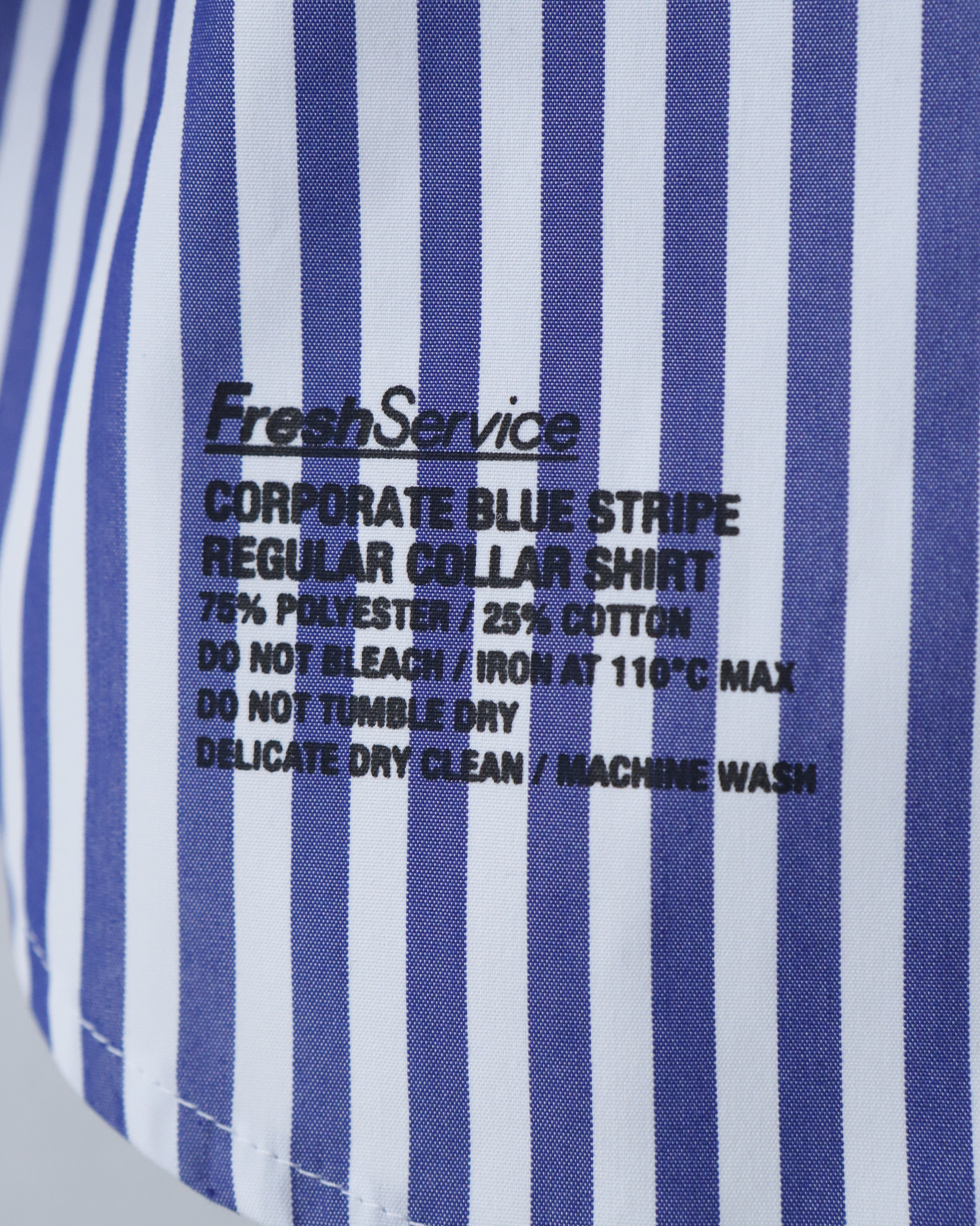 FreshService CORPORATE BLUE STRIPE REGULAR COLLAR SHIRT – NCNR WEB