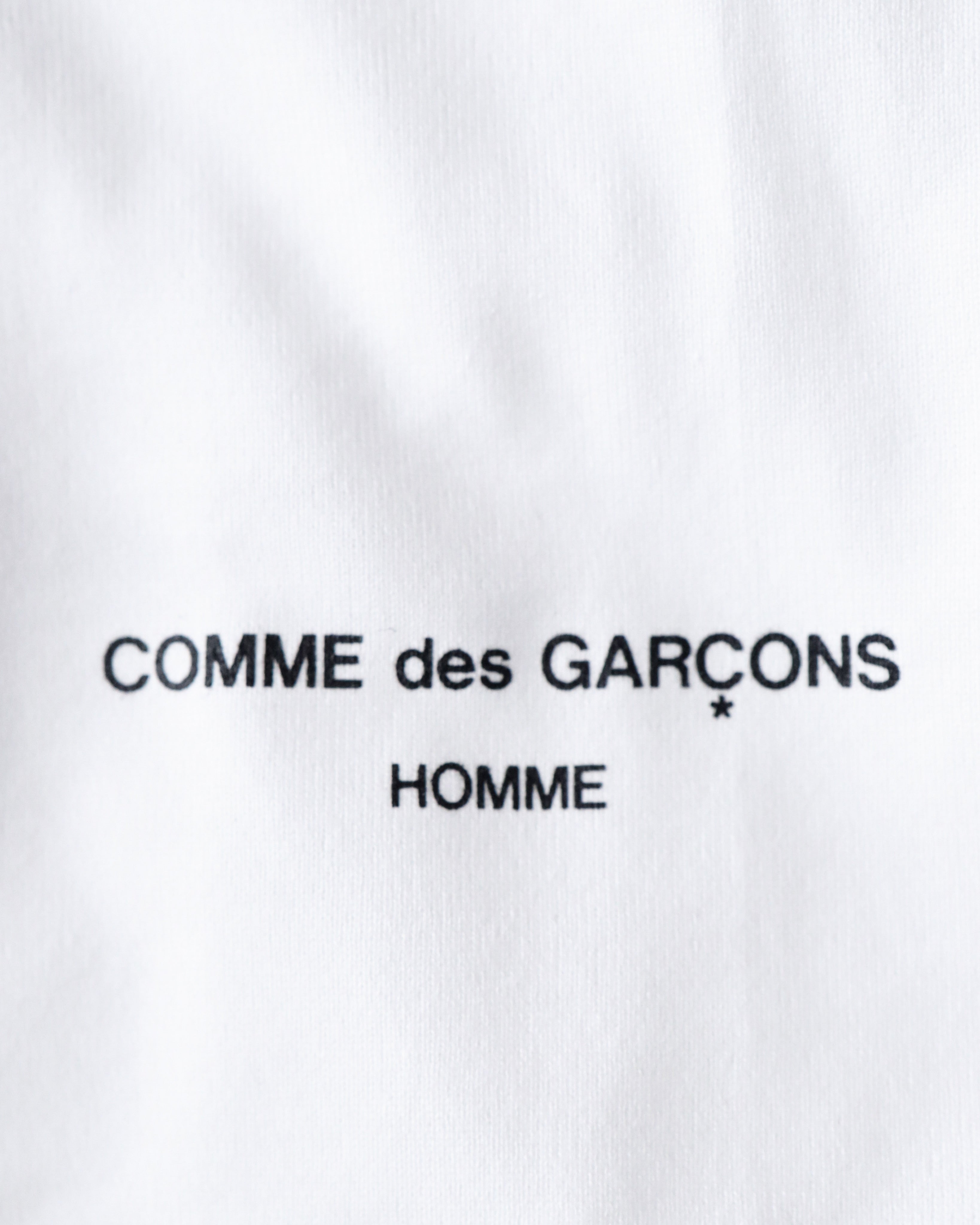 COMME des GARCONS HOMME LOGO T-SHIRT – NCNR WEB STORE