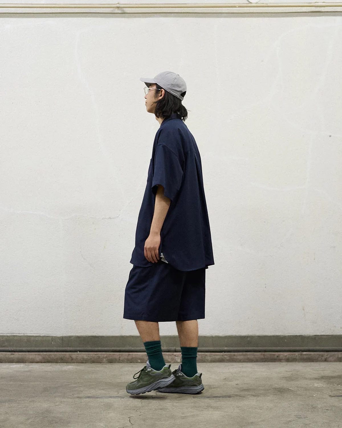 COOLFIBER OPEN COLLAR S/S SHIRT