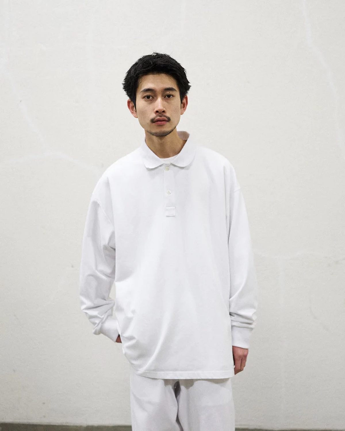 定休日以外毎日出荷中] PIQUE FreshService JERSEY POLO L/S