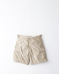 DOUBLE TYPEWRITER CARGO SHORTS