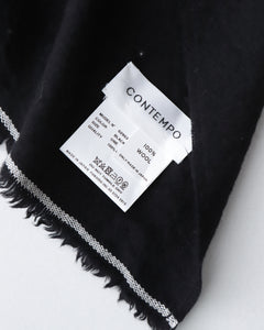 CONTEMPO｜WOOL PONCHO（WOMEN）