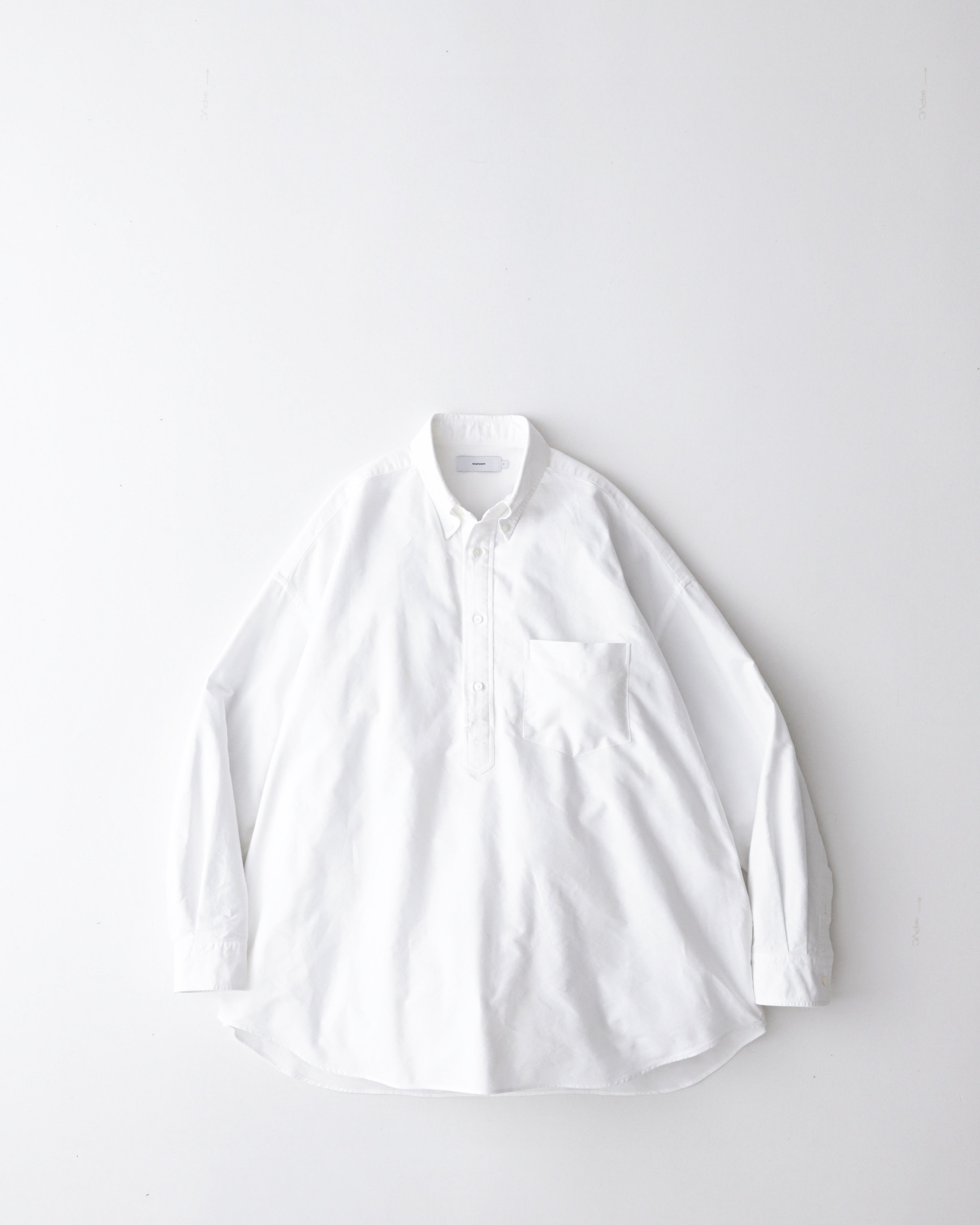 OXFORD OVERSIZED B.D PULLOVER SHIRT