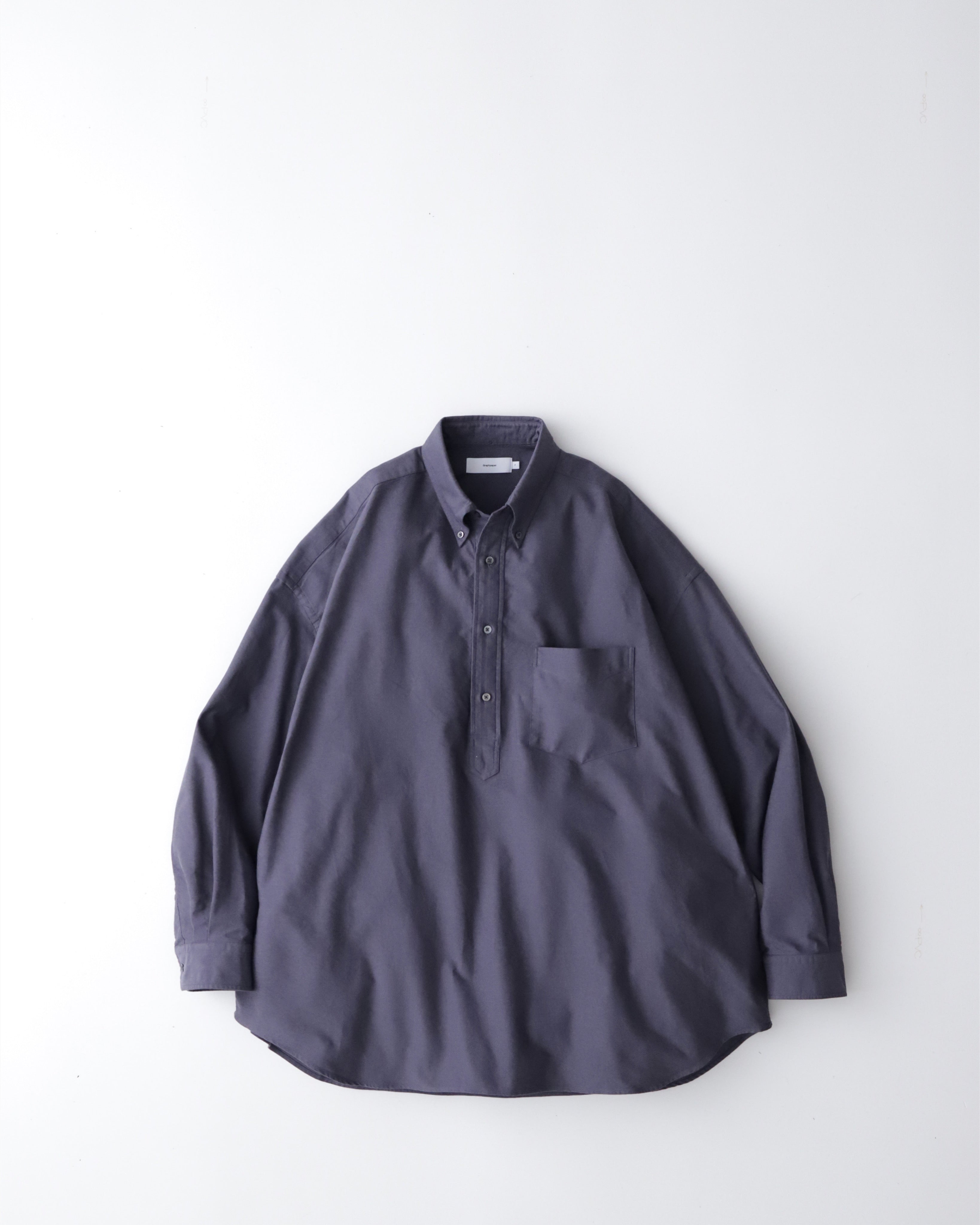 OXFORD OVERSIZED B.D PULLOVER SHIRT