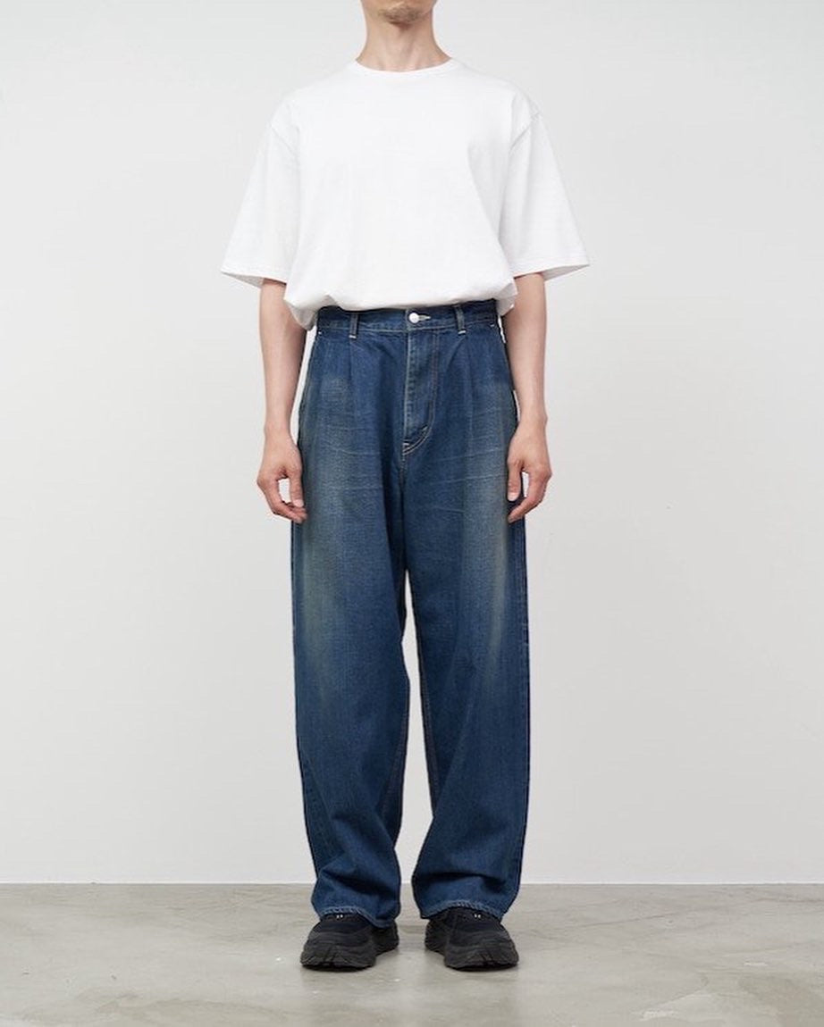 Graphpaper SELVAGE DENIM TWO TUCK PANTS